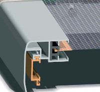 FAKRO buitenzonwering platdakproduct - screen AMZ