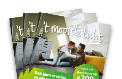 Actieflyer - deel jouw ervaring