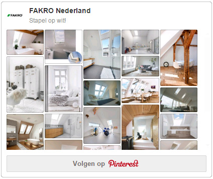 FAKRO is stapel op wit - volg het Pinterestbord