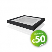 FAKRO Lichtkoepel vlak glas (DXG, DMG en DEG)
